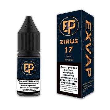 EXVAP ZIRUS Salt 10мл 20мг (Кислое яблоко) 17 5061057336967 фото