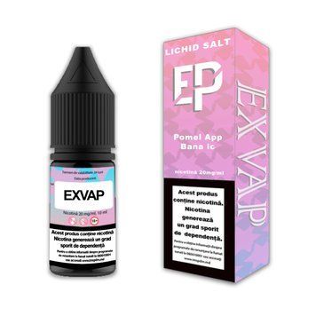 EXVAP CLASSIC Salt 10ml 20mg (Pomela cu măr, banană și gheață) 6975589710500 foto
